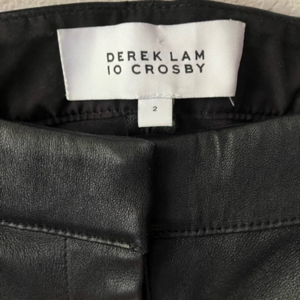 Derek Lam - Leather Pants - Black - Size 4